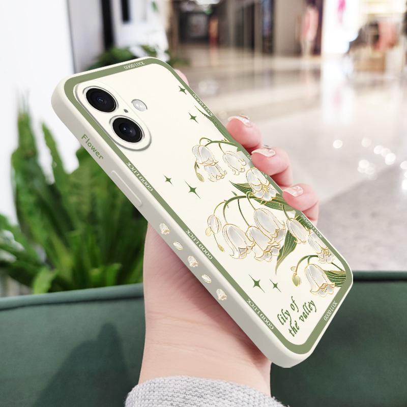 May Bells Phone Case For iPhone 16 16e 15 14 13 12 11 X XR XS Plus Pro Max Mini Silicone Cover