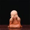 Decoration Desk Miniatures Little Monk Figurine Monk Ornament Buddha Monk Statue Small Monk Status