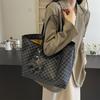 Trendy Cross-Border Large-Capacity Tote Bag - Versatile Shoulder Bag for Students and Commuters
