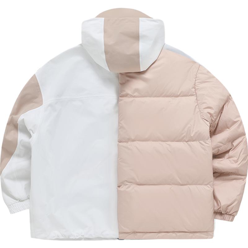 Fila Fusion X Модная Свободная Теплая Пуховая Куртка Унисекс Верхняя Одежда Белая T11W341901F-WT