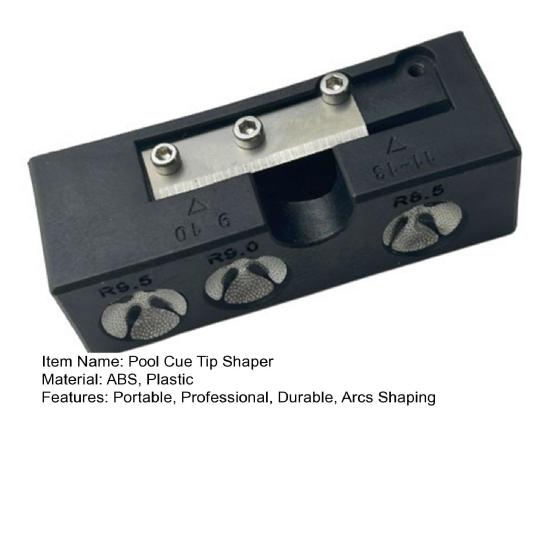 Pool Cue Tip Shaper Arcs Shaping Billiard Cue Head Repairer 11 In 1 Cue Tip Grinder Billiard Cue Repair Kit Billiard Cue Stick Tip Repair Replacement