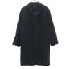 Unused Johnbull Wool Blend Melton Coat L Black Men's Used