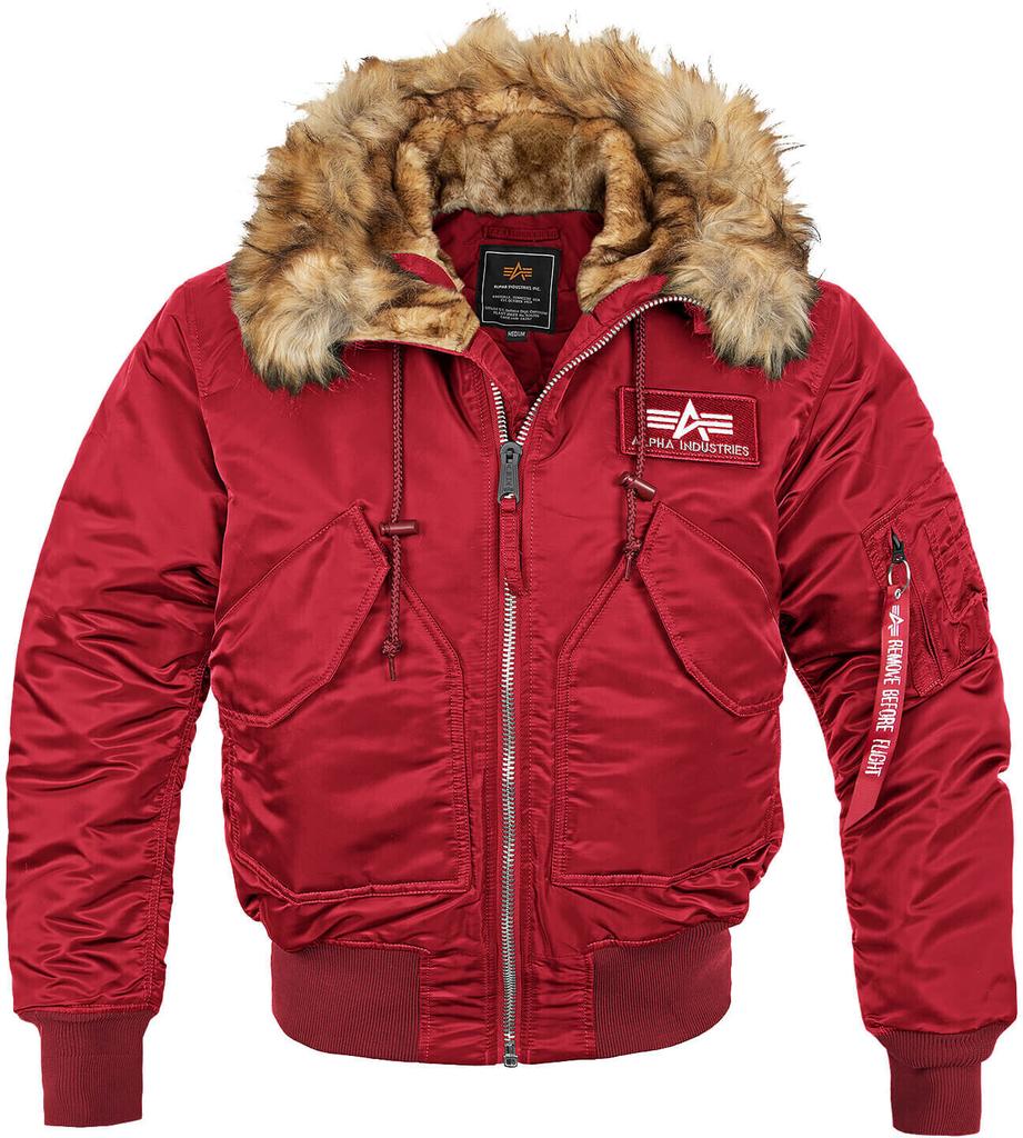 Alpha Industries 45P Hooded Custom Winter Bomber Jacket (113145)