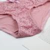 Сексуальный Роскошный Высококачественный Комплект Нижнего Белья в Западном Стиле, Включающий Модный Кружевной Бюстгальтер Push-up и Дышащие Трусики, Приятные для Кожи