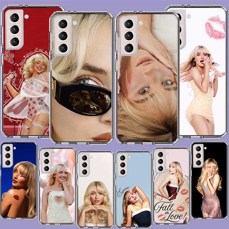 Singer S-Sabrina Carpenter Phone Case For Samsung A16 A26 A36 A56 A17 A15 A25 A35 A55 A14 A24 A34 A54 A04S A05S Galaxy Note 20 1