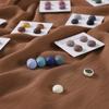 4Pcs/Set Macaroon Color Matte Magnet Hijab Pins Magnetic Brooch Headscarf Shawl Strong Magnetic Button Clothing Accessories