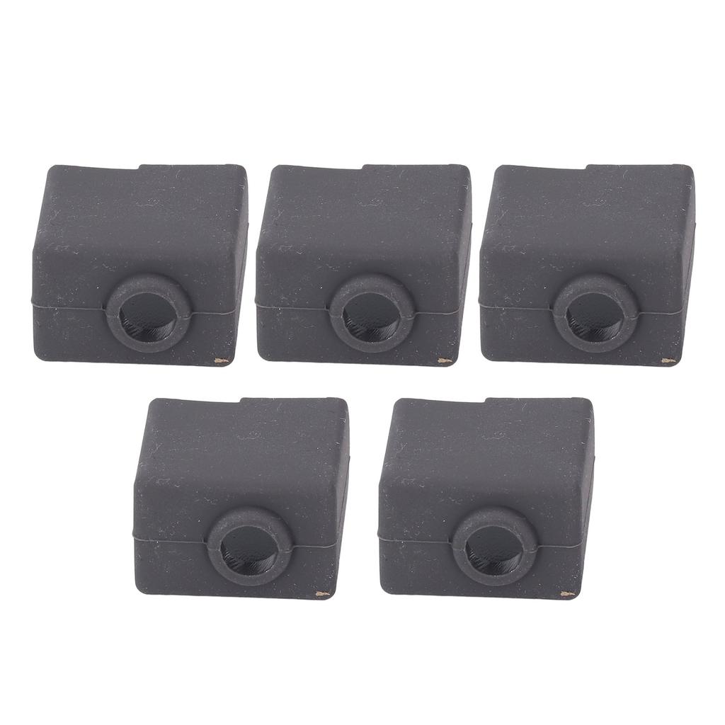 5PCS Heater Block Silicone Covers Elastic 3D Printer Hotend Silicone Sock for Kobra 3