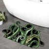 Коврик для ванной комнаты и туалета, нескользящий, впитывающий диатомовую грязь, с рисунком осьминога, устойчивый к пятнам