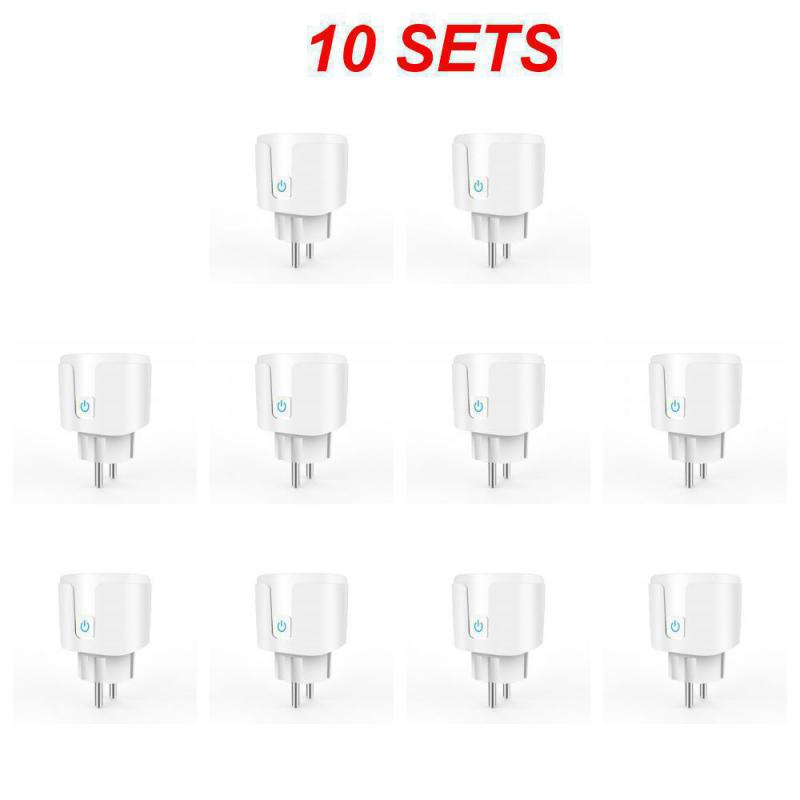 EWelink WiFi Smart Socket 20A EU Plug с мониторингом мощности и таймером розетки Умный дом Голосовое управление с Alexa Google Home Alice