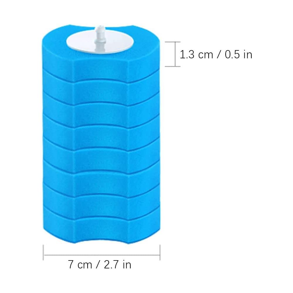 Сменные насадки для туалетной щетки одноразовые с 3 вариантами аромата - Заменяемый чистящий инструмент для домашних ванных комнат