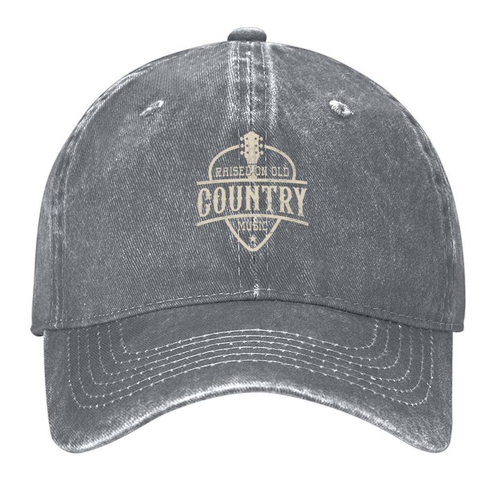 Raised On Old Country Music Baseball Cap Funny hats hiking hat foam party Hat luxury woman cap Women's Golf Wear Men's