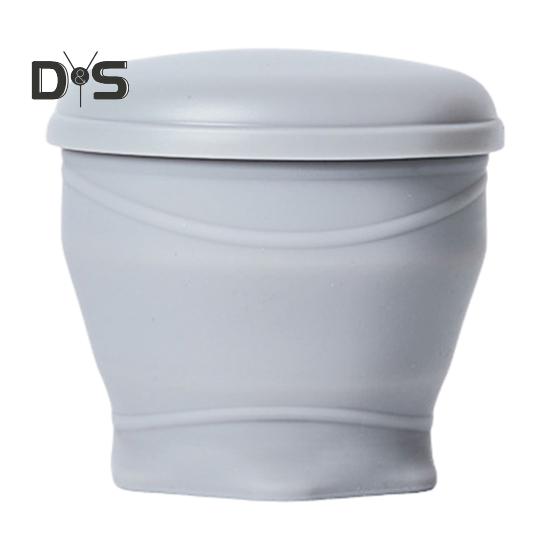 Силиконовая складная кружка для воды со шнурком 180 мл, многоразовая портативная кружка для питья с широким горлом, легкая складная емкость для питья для путешествий на открытом воздухе