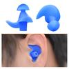 1 Pair Soft Environmental Silicone Spiral Waterproof Dust-Proof Earplugs In Box Water Sports Swim Accessories
