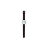 Casio Standard Series 50M Water Resistant Quartz Watch Leather Strap Men watches Silver MTP-B120L-7A