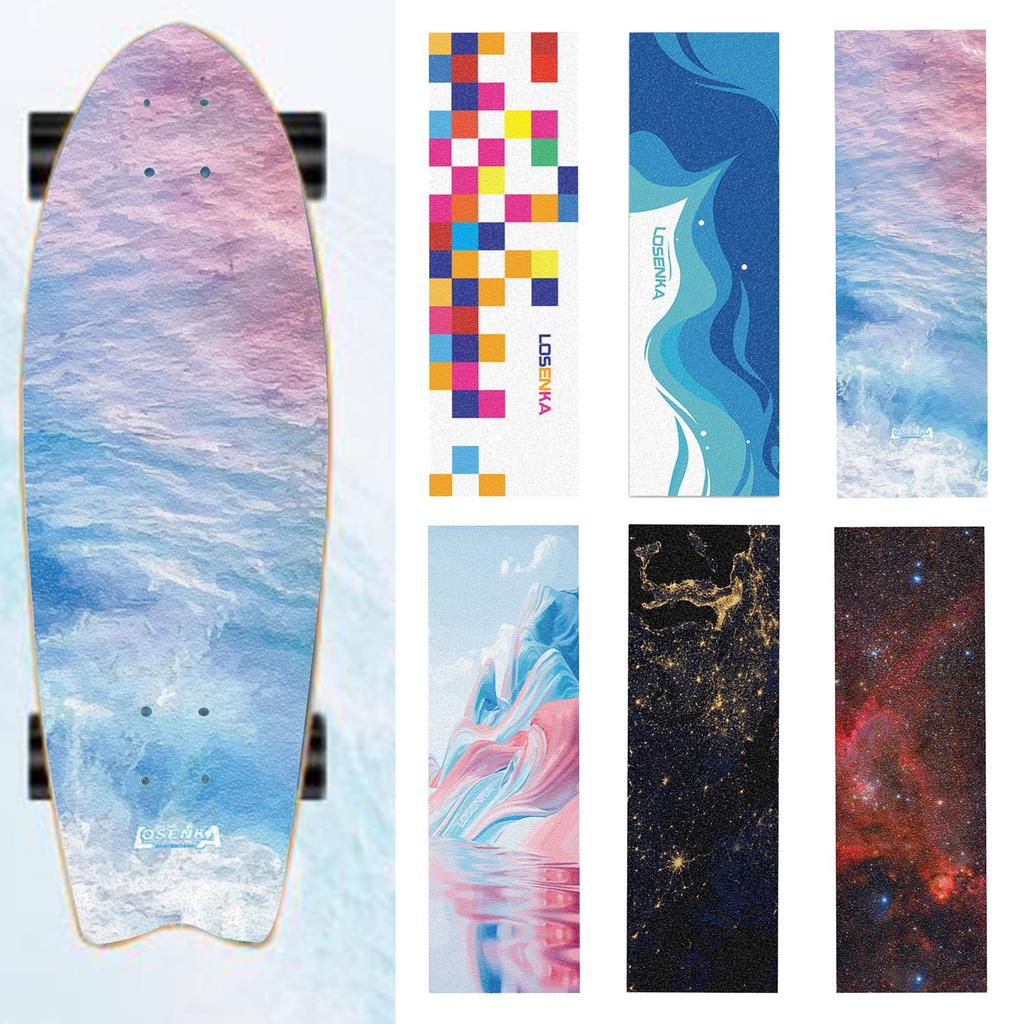 Athleticsshop2018 Наждачная бумага для скейтборда Спорт на открытом воздухе Противоскользящая лента для лонгборда