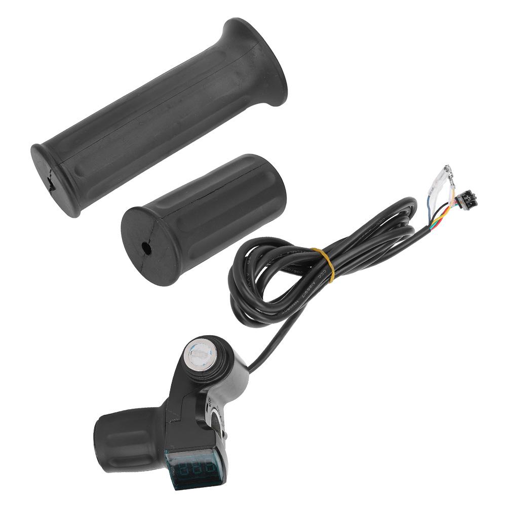 1 пара E Bike Thumb Throttle LCD Display Digital Battery Voltage Power Switch для электромобиля