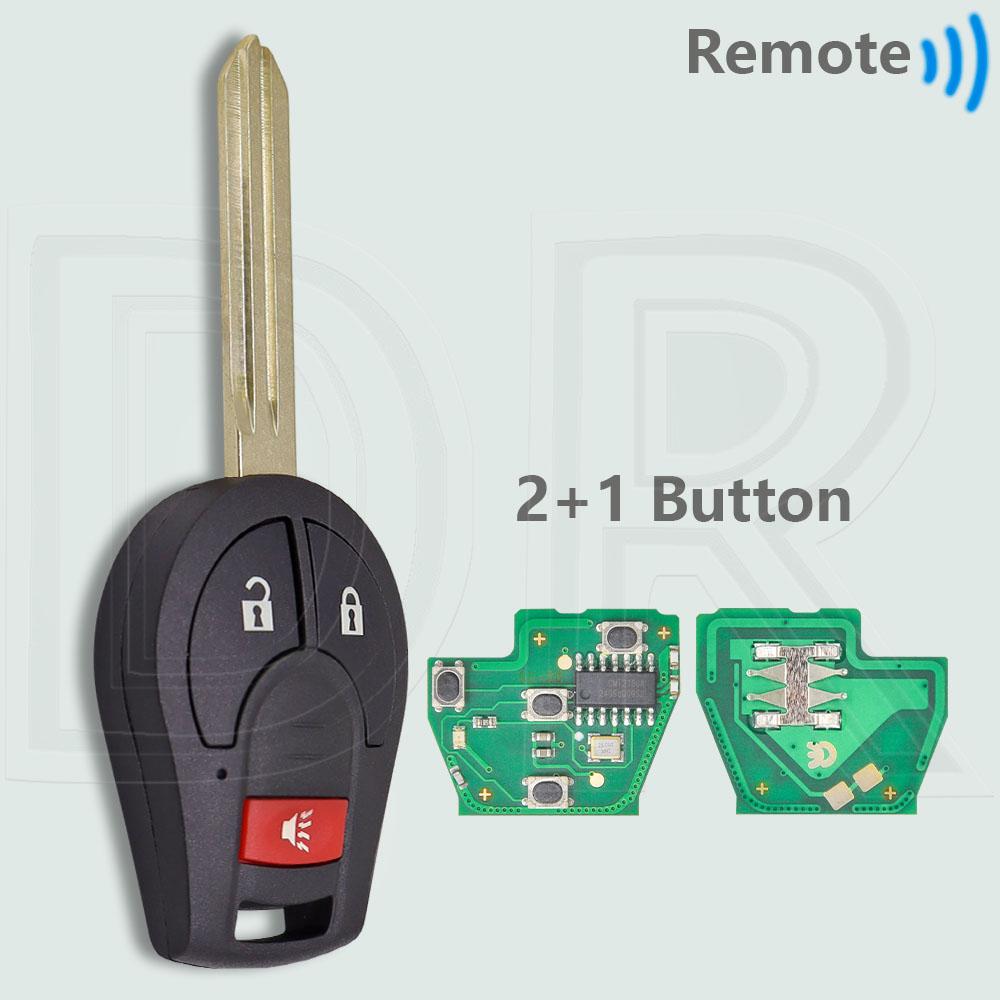 DR CWTWB1U751 TWB1U761 ID46Chip 315/433MHz Car Remote Key H0561-C993A For Nissan X-Trail Versa Micra Rogue Qashqai Sunny Tiida