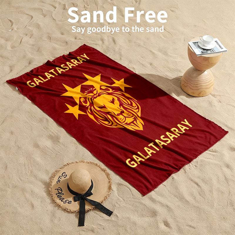 Galatasaray Beach towels also serve as bath towels summer essential a musthave for the outdoors the beach and the pool
