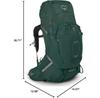 Рюкзак Osprey Aether Plus 60 axo green (Herren)