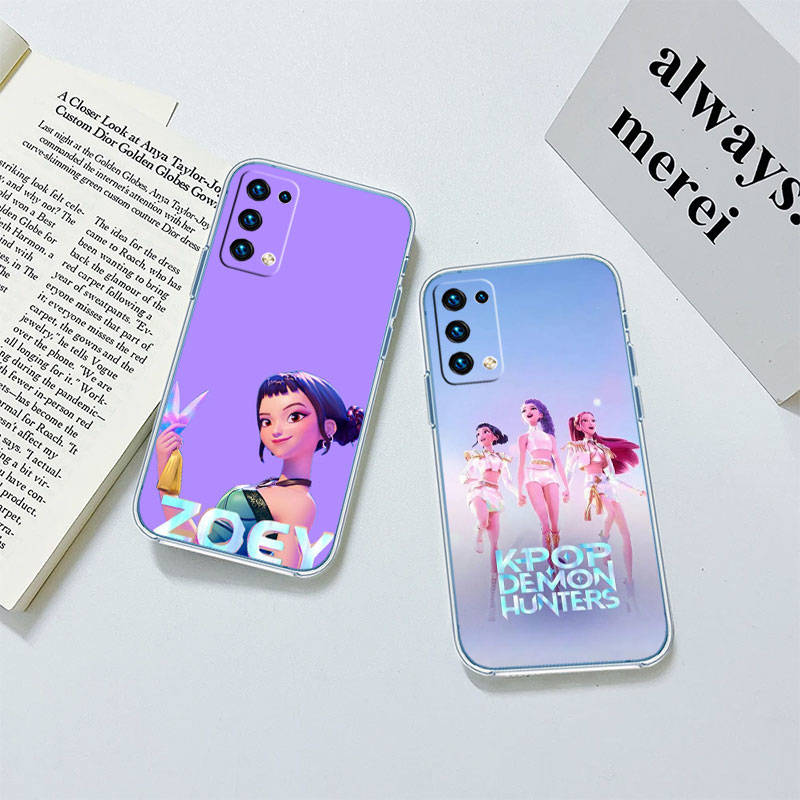 IR16 KPop Demon Hunters Case for Motorola E22S E7 G6 G7 G8 G9 Plus Power Play G10 G20 G04 E30 E40 E22 E20 E13 E15 G22 G23 G05 G75 G35 G55