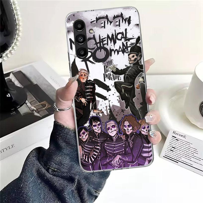 Чехол для телефона My Chemical Romance MCR для Samsung Galaxy A13 A14 A15 A16 A17 A53 A54 A55 A56 A57 A33 A34 A35 A36 A37 A23 A24 A25 A2