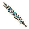 NOA [H8840] - Дизайнерский браслет «Арлекин» бирюзово-серый