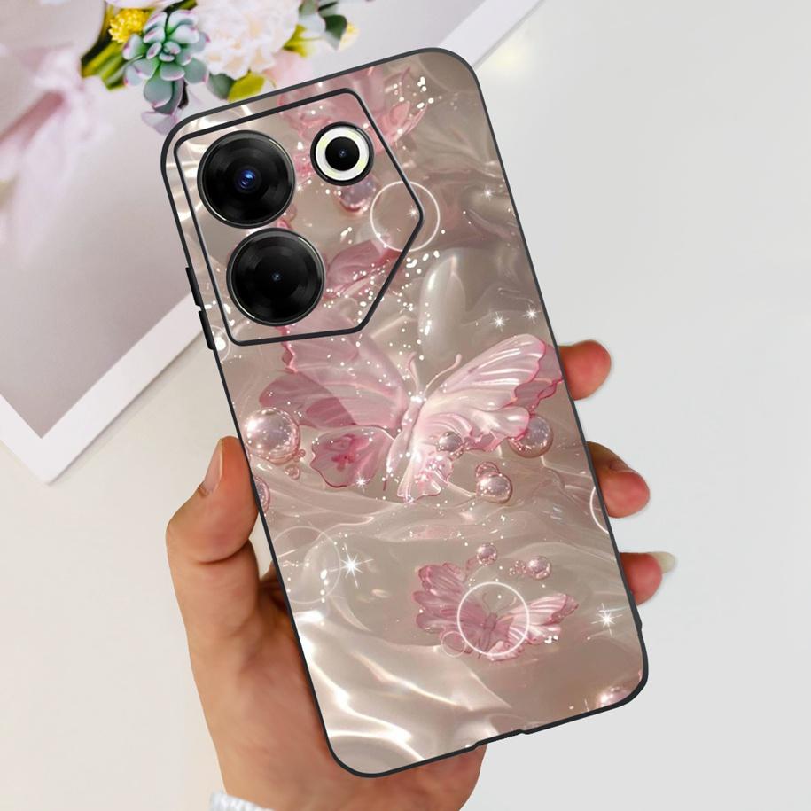 Чехол для Tecno Camon 20 Pro 5G Мраморная крышка для Tecno Camon 20 Бампер Мягкие силиконовые чехлы для телефона Для Camon20 Pro CK8n CK7n Fundas