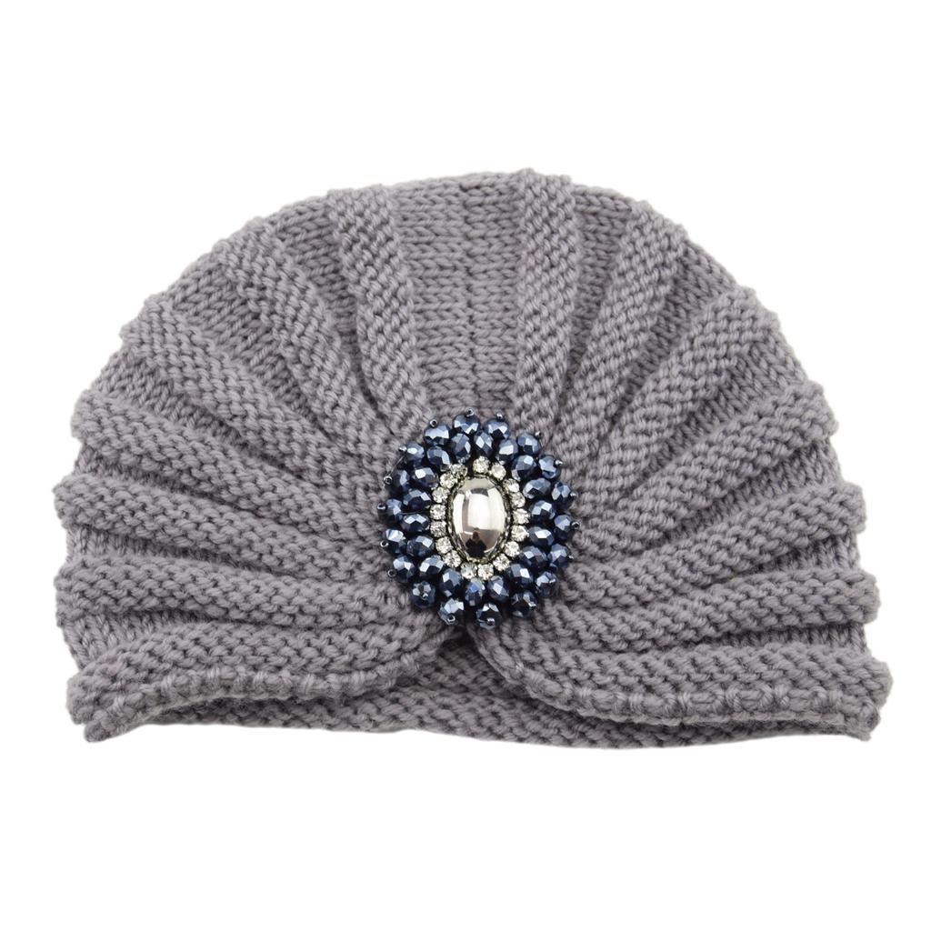 Индейская шляпа, Вязаная, Застежка, Декоративная шляпа, Шерстяная шляпа, Кристальная шапка-пуловер, Богемная, Носок