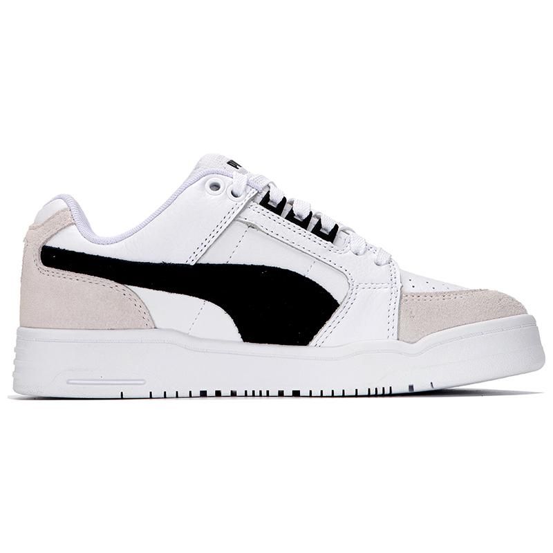 Puma Кроссовки Slipstream из замши Бело-черные Унисекс 385694-02