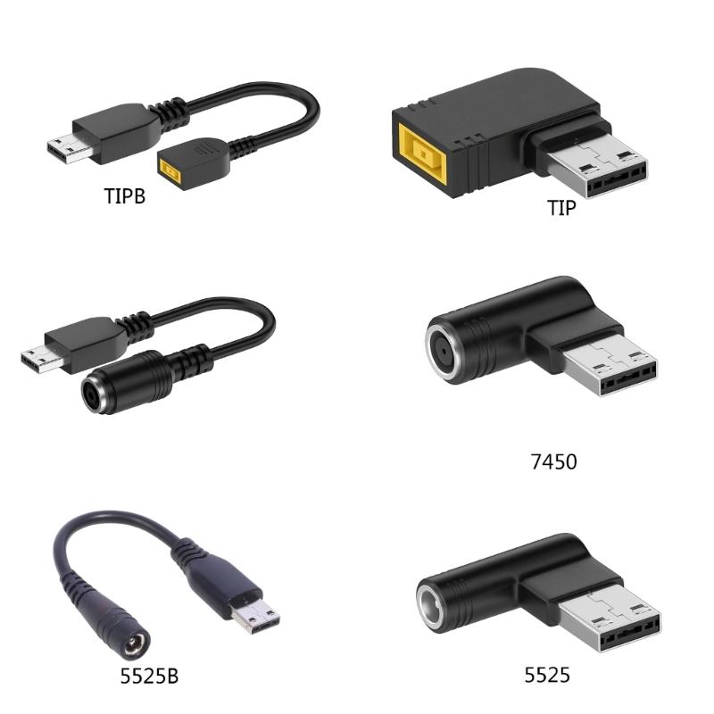 5,5x2,5 мм/7,4x5,0 мм/MSI USB-наконечник к MSI USB-наконечнику Кабель питания Разъем питания постоянного тока Зарядное устройство с USB-наконечником Быстроразъемные соединения