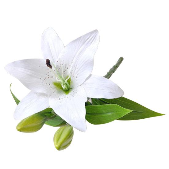 1шт искусственный цветок лилии поддельные растения домашний офис кафе украшение свадебной вечеринки