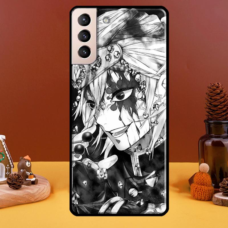 Чехол для телефона Tengen Uzui Kimetsu no Yaiba для Samsung Galaxy S22 Ultra S20 S21 FE S10 S10e S9 Note 10 Plus Note 20 Ultra