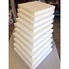 10 Polyurethane Foam Plates 40x40 3cm