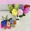 Hydrangea Lifelike Flower Soft For Event Styling Home Decor Arrangement
