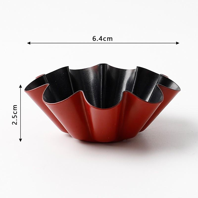 Aluminum Alloy Non-stick Canelé Cake Mold for French Desserts