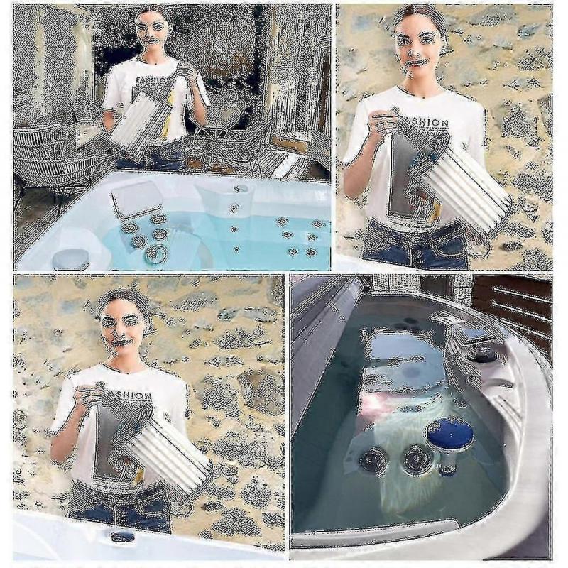 Hotspring Hotub 3 Spa Mineral Ion Cartridge Filter Sticks For Hot Tub- Spa Mineral Ion Cartridge Filter Sticks For Hot Tub(3, Grey)