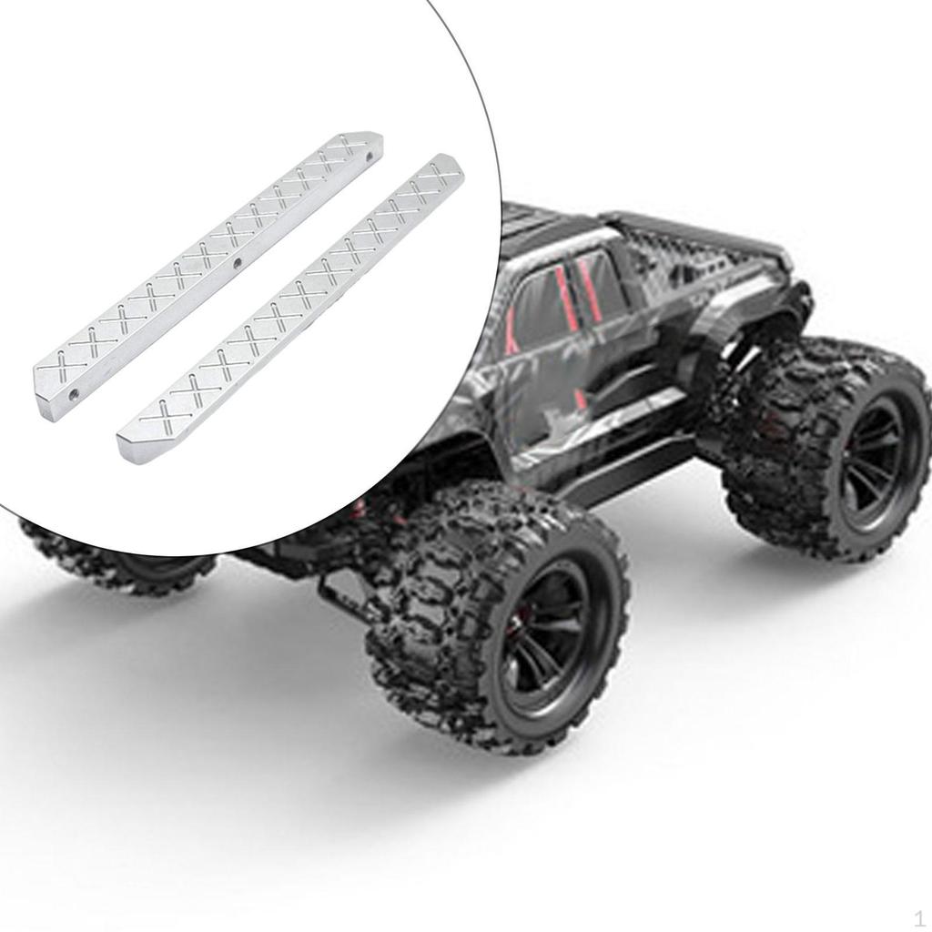 1/12 RC Car Left Right Foot Pedals Accessories Spare Parts Direct Replaces, Portable, Aluminum,