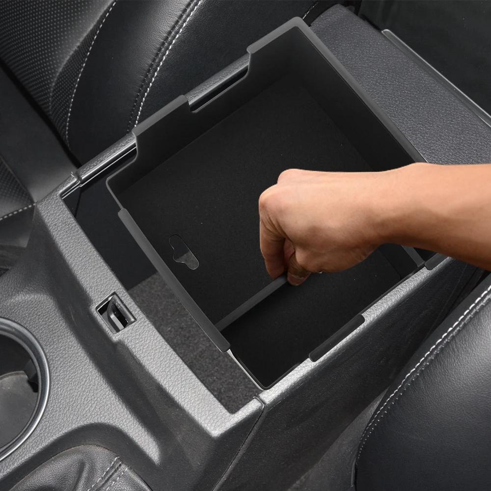 Car Armrest Storage Box for Ford Everest Ranger PX MK2 2016 2017 2018 2019 2020 2025 2025 Center Console Storage Box Accessories