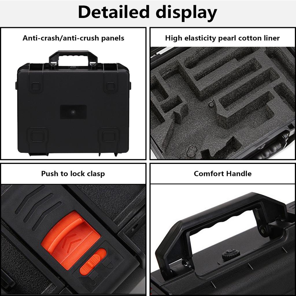 Водонепроницаемый ящик для хранения, сумка для переноски, надежный чехол для переноски в самолете, защитная сумка для любителей фотографии