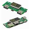 Двойные USB-выходы Плата зарядки 18650 5В 2А 1А/5В 2,4А Порт зарядки Модуль мобильного питания Защита от короткого замыкания