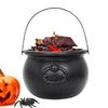 1/3pc Halloween Candy Bucket Mini Black Candy Kettles Cauldron Pot Trick Or Treat Holder Halloween Party Decoration Prop