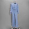 2026 Fall Winter Women's Knit Two Piece Set Cropped Cardigan High Waist Wide Leg Pants Casual Outfit