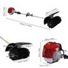 Gas Power 52CC 2Stroke Handheld Sweeper Broom Driveway Turf Artificial Air Cooled Fuel Engine Grass Snow Clean Leaf Sweeper