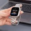 Ремешок из нержавеющей стали для Apple Watch Ultra1/2/3 49 мм Металлический браслет для iWatch 11 10 9 8 SE3 46 мм 45 мм 41 42 мм 40 мм 44 мм Бизнес-ремешок