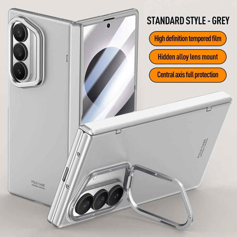 Применимо к чехлу для мобильного телефона Samsung ZFold1Ultra, чехол со всех сторон, пленка, встроенный держатель для объектива fold1, магнитное крепление, противоударная крышка