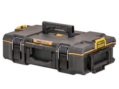 DEWALT Tough System System Storage Хранение мелкого инструмента Инструмент Штабелируемый 2.0 Ящик, Размер, Ящик, Кейс, Ящик, DS165, Хранение, DWST83293-1