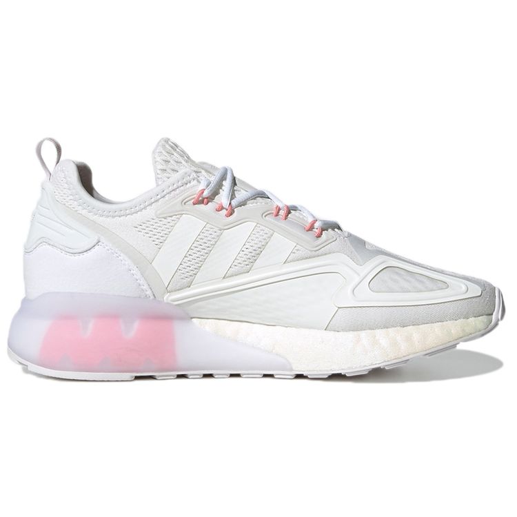 Adidas ZX 2K Boost Footwear White Pink Women Sneakers Glory-Pink GW0751