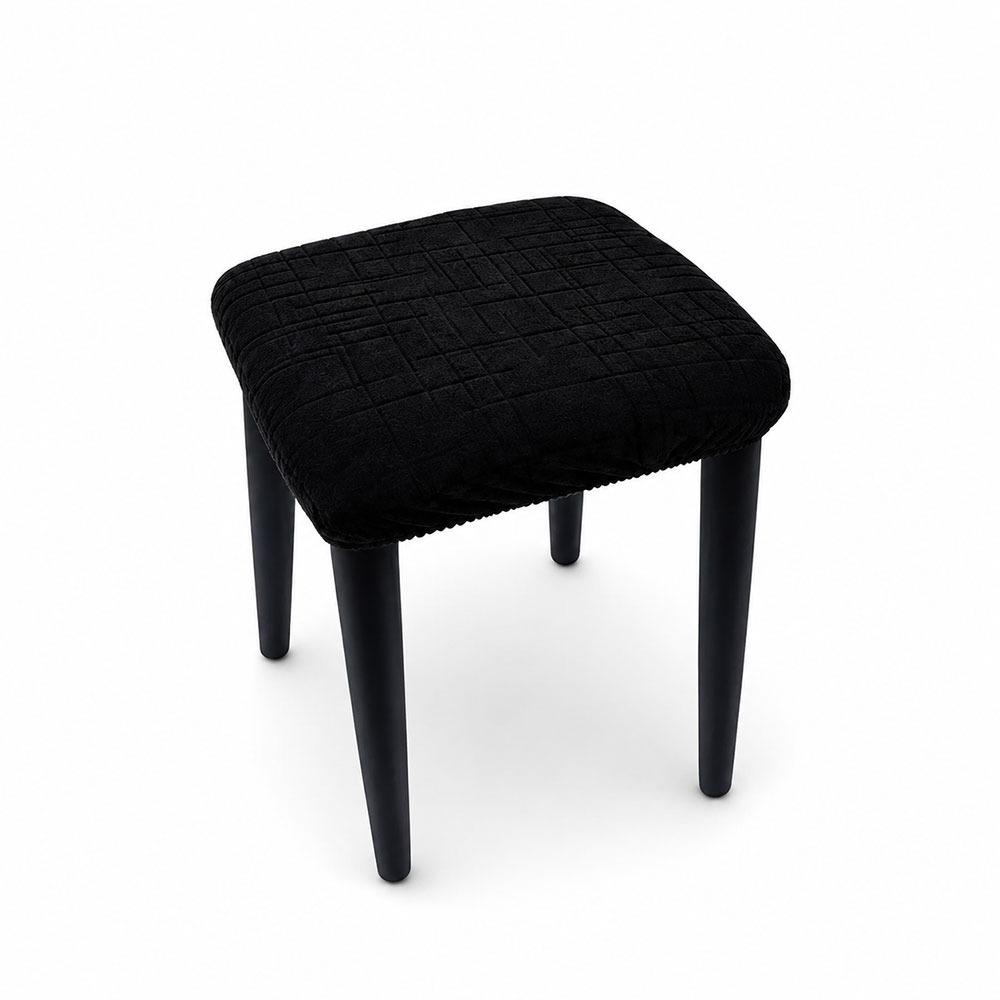 Waterproof Stretch Seat Covers Washable Table Chair Cover Chair Seat Cover  for Square Chairs