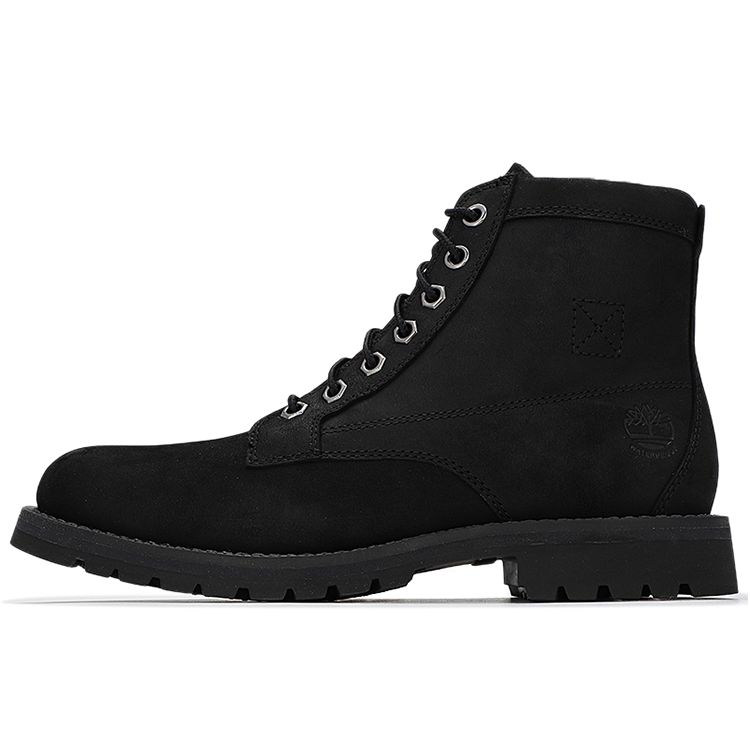 Timberland Redwood Falls PT WP Bt Модные повседневные сплайсированные уличные ботинки Martin до середины голени мужские ботинки черного цвета A44P1015