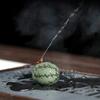 Yixing Purple Clay Handmade Tea Pet Home Tea Table Decoration Ornaments Ceramic Watermelon Spraying Water Frog Crafts